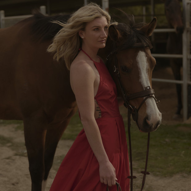 “I was just like that crazy horse girl who never grew up,” says Kah. “I just love how hard they try for you, how they understand you.”