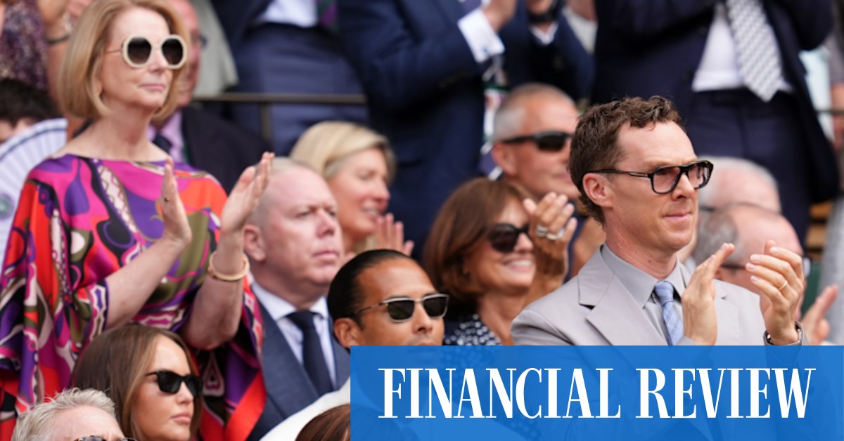 Gillard and Howes blend into Wimbledon’s royal box