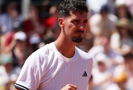 Thanasi Kokkinakis’ Roland-Garros campaign ended with retirement.