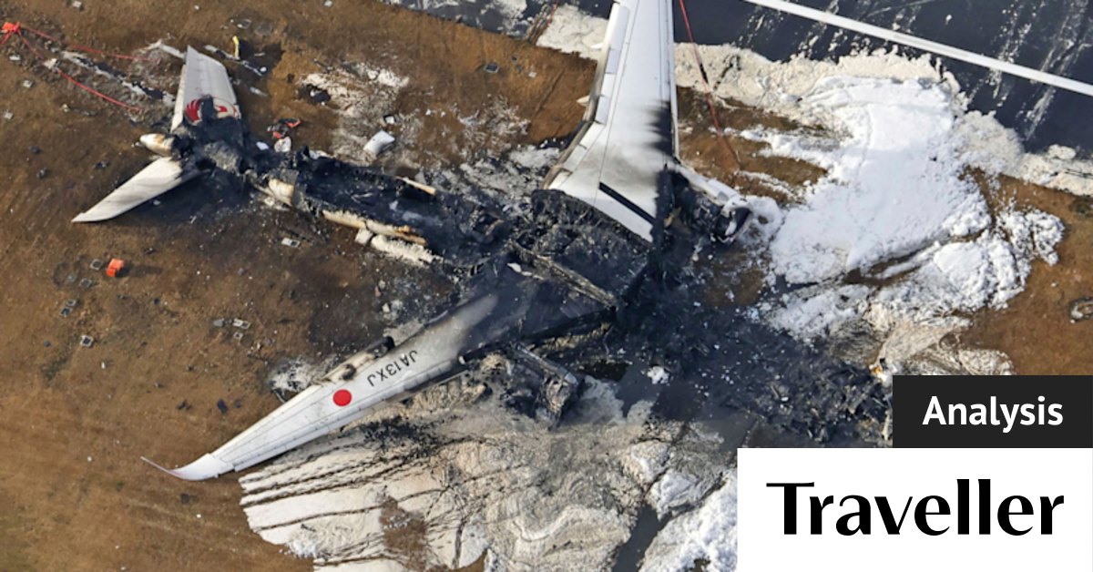 Japan Airlines Flight 516: Emergency slides, an Australian invention, save countless lives - Vimarsana News