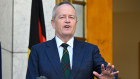 Bill Shorten announces his retirement from politics alongside Prime Minister Anthony Albanese on Thursday.