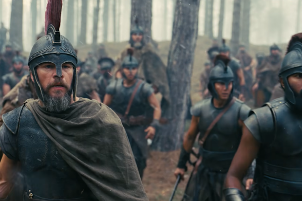Matt Damon in Christopher Nolan's The Odyssey