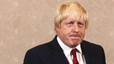 Boris Johnson, former mayor of London.