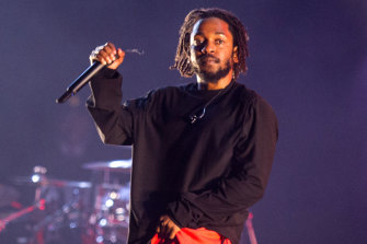 Lamar onstage at Lollapalooza Buenos Aires in 2019.