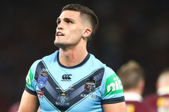 Nathan Cleary was named ahead of Daly Cherry-Evans in the Kangaroos Merit Team.