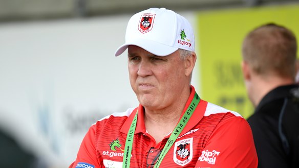 The pressure is mounting on Dragons coach Anthony Griffin.