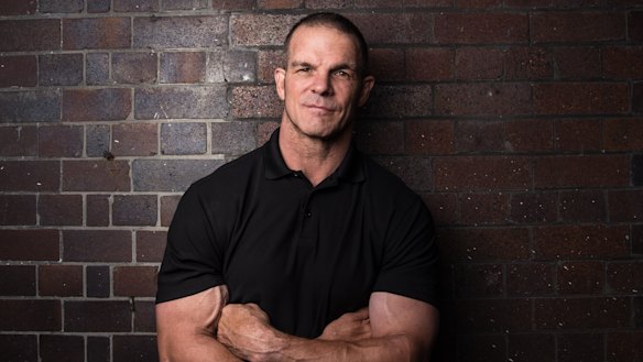 Trail blazer: Ian Roberts has spoken previously about how difficult it was for him to come out as a gay man. 