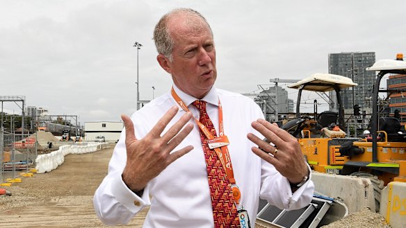 Sydney Trains chief executive Howard Collins.