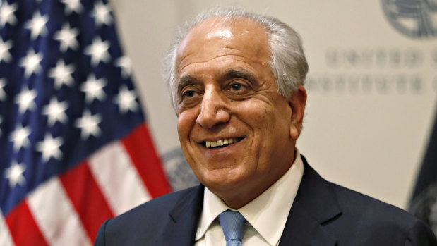Special Representative for Afghanistan Reconciliation Zalmay Khalilzad at the US Institute of Peace.