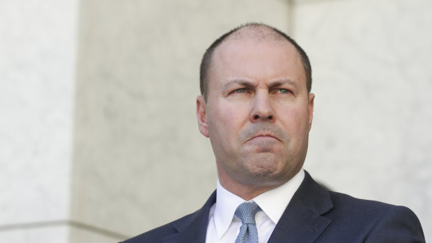 Treasurer Josh Frydenberg. It will now be at least 18 months before the government delivers a full budget.