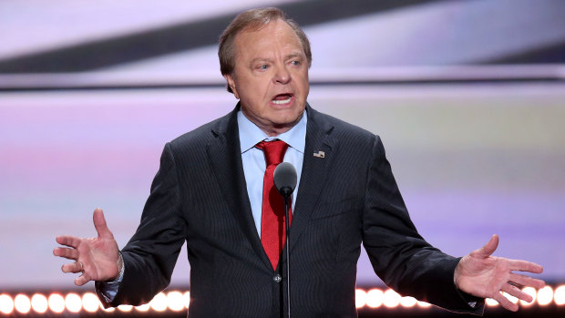 Harold Hamm's fortune plunged by almost half to $US2.4 billion by the end of the day.