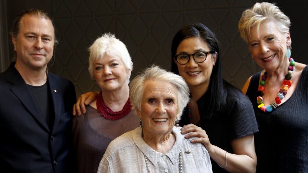 Cooking legends Neil Perry, Stephanie Alexander, Margaret Fulton, Kylie Kwong and Maggie Beer in 2013.
