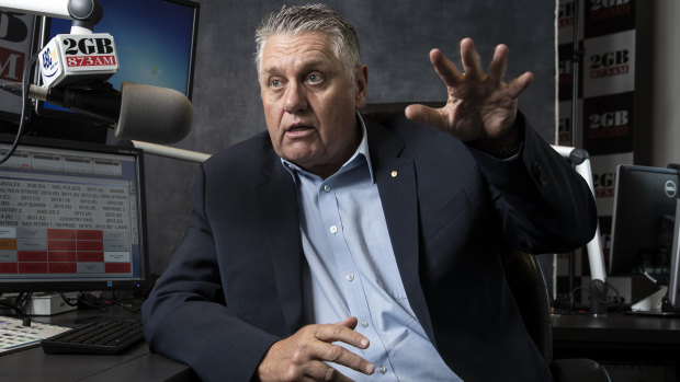 Sydney shock jock Ray Hadley.