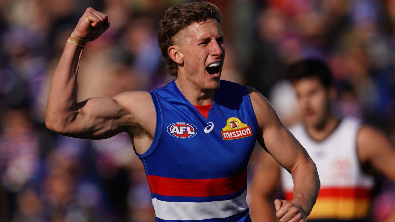 Afl Finals 2019 Young Western Bulldogs Star Aaron Naughton Is Hoping To Get His Bite Of The Finals Pie
