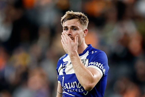 Lachie Galvin was booed relentlessly by fans of his former club.