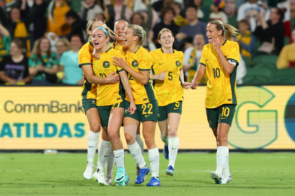Young people spent money on leisure activities, including the Matildas at the Women’s World Cup.
