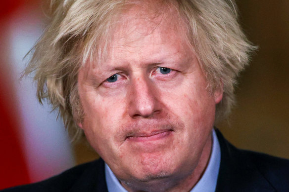 Immediately after he joked about greed, UK Prime Minister Boris Johnson said he regretted saying it. 