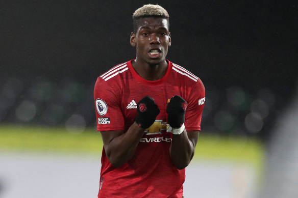 Club record signing Paul Pogba is in rare form for Premier League leaders Manchester United.