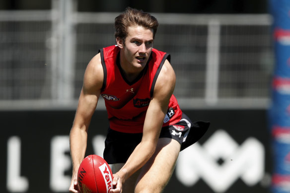 Young Bomber Zach Reid is on the verge of returning to the senior team.