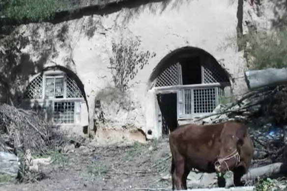 A screenshot of Liangjiahe Village in Yan’an, which The Sydney Morning Herald and The Age visited in 2012, just before Xi Jinping was elected general secretary of the Communist Party.