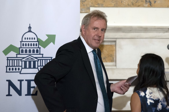 British ambassador to the US Kim Darroch quit his post in 2019  after Donald Trump said he wouldn’t work with him. 