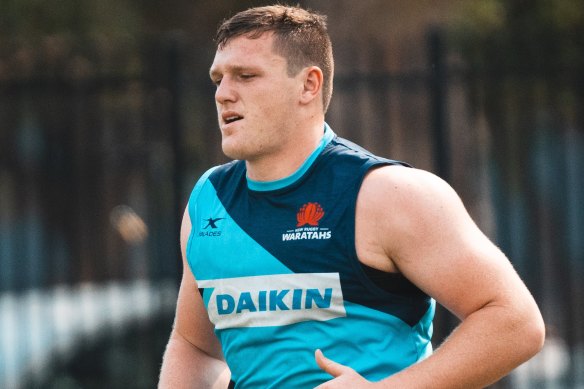 NSW Waratahs debutant Angus Bell, 19.