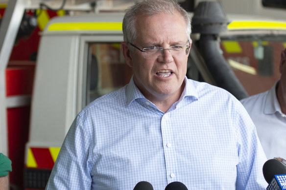 Prime Minister Scott Morrison, December 23.