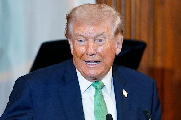 US President Donald Trump – this war is now about more than just Iran.