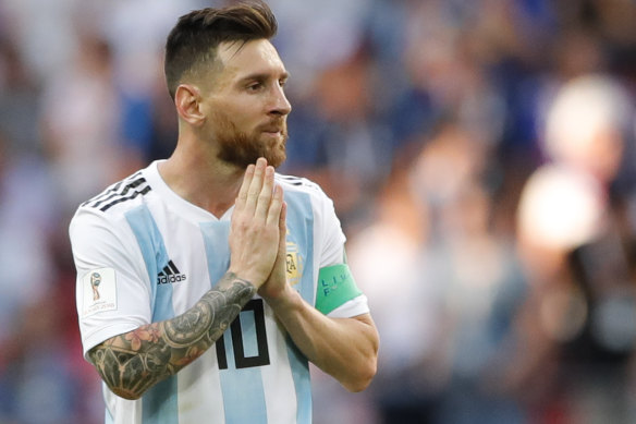 Like a prayer: Those looking for a sole saviour in Messi were disappointed.