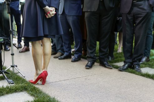 How many shoes should you own? Julie Bishop’s “resignation” red shoes have become an icon of Australian political life.