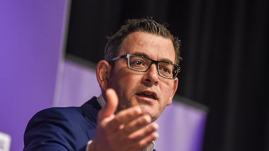 Premier Daniel Andrews said Victoria was in the midst of a 'public health bushfire'.