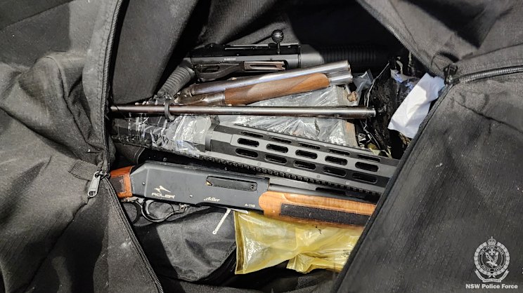smh.com.au - Daniel Lo Surdo - Grenades, military-grade weapons seized from alleged Sydney safehouse