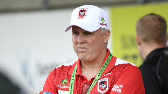 The pressure is mounting on Dragons coach Anthony Griffin.