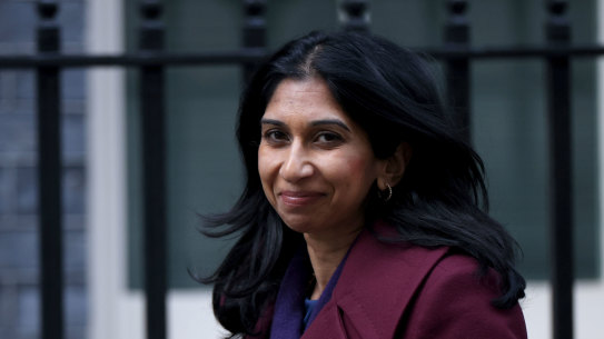 British Home Secretary Suella Braverman.