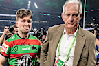 Jai Arrow and Wayne Bennett.