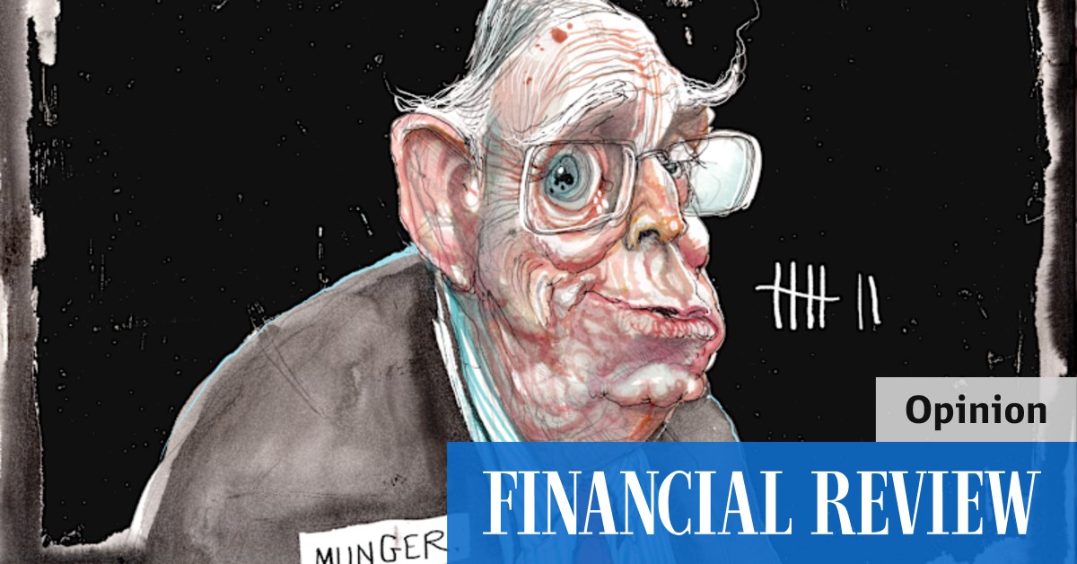 Charlie Munger's great lesson, and nine more opinion reads - Vimarsana News