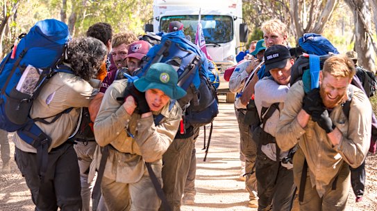 Manly Sea Eagles bootcamp in Mudgee.