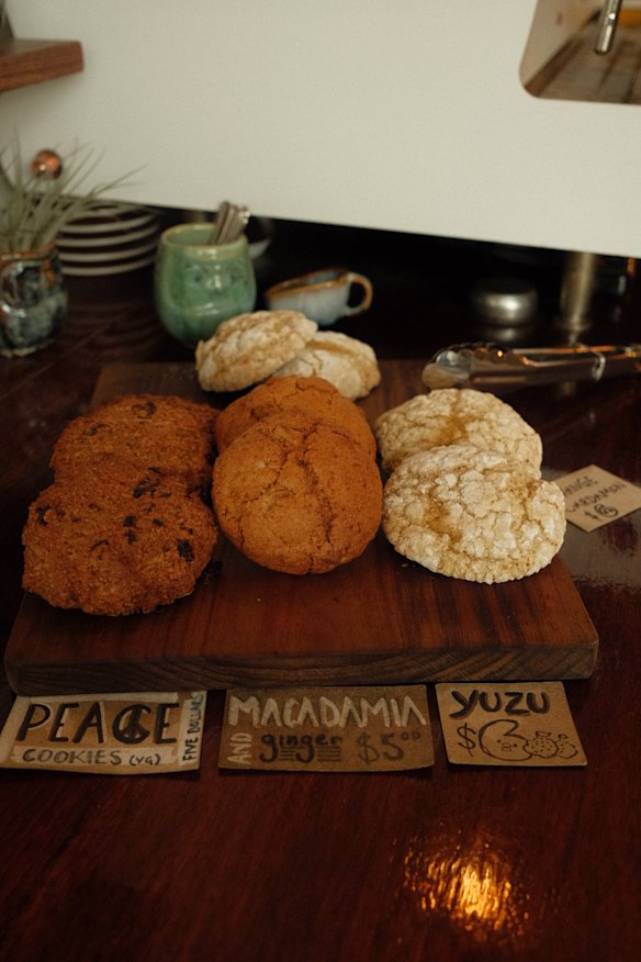 Baked goodies are also available.