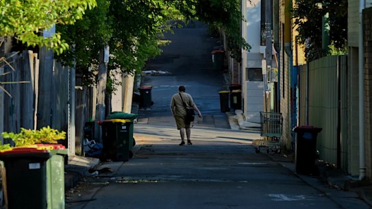 Streets were empty during Delta-related lockdown, with banks warning it could have resulted in one of the worst economic contractions on record.