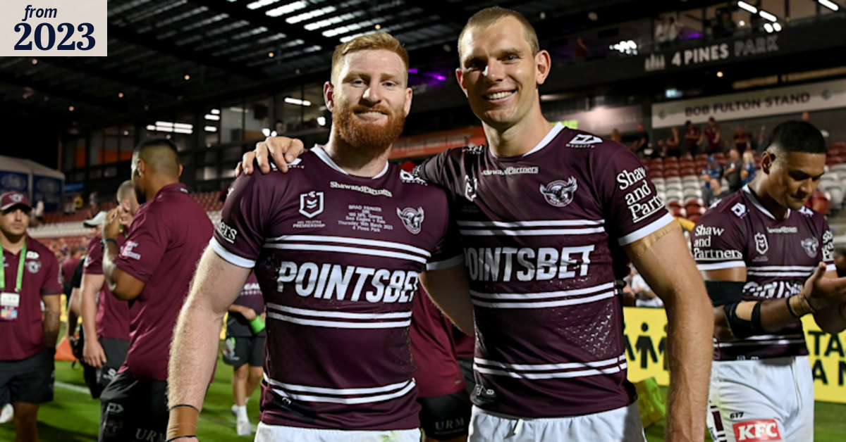 Magic double act: Manly Sea Eagles boosted by return of Tom Trbojevic ...