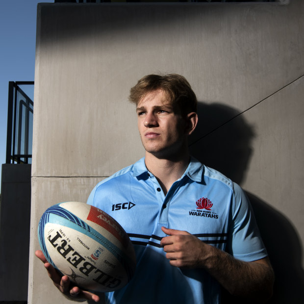 Waratahs sensation Max Jorgensen.