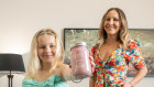 Samantha Dybac and daughter Mischa are navigating the world of pocket money.