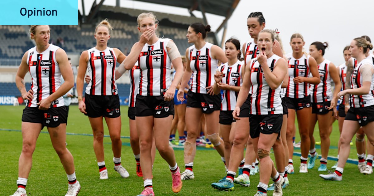 Tom Morris had a crack about coverage of St Kilda. He didn’t tell the full story