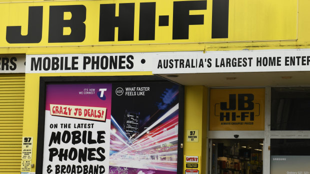 Lack of lockdown shopping spurs sluggish sales start for JB Hi-Fi