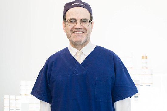 Cosmetic surgeon Daniel Lanzer in happier times.