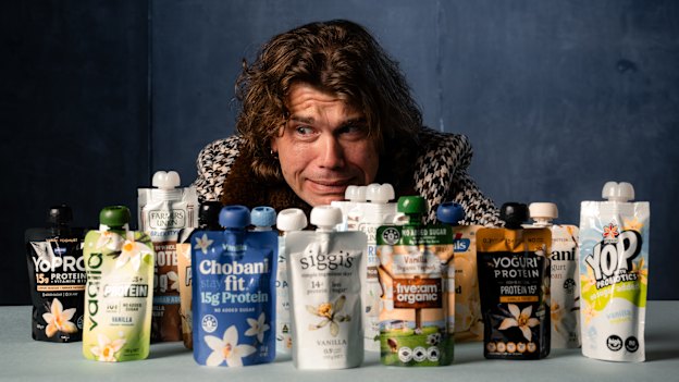 Which vanilla yoghurt pouch is the best and worst