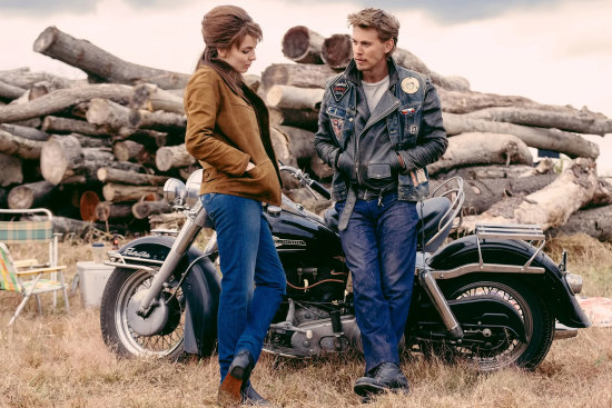 Jodie Comer and Austin Butler get motors running in The Bikeriders.