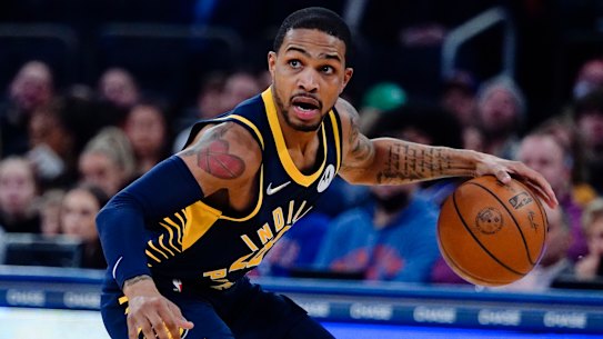 The Pacers’ Keifer Sykes.