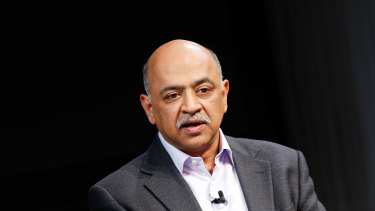 IBM chief executive officer Arvind Krishna was the key architect behind IBM's $US34 billion acquisition of cloud company Red Hat last year.