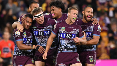 All together now: Manly have knocked back an offer from the Middle East to buy the club.